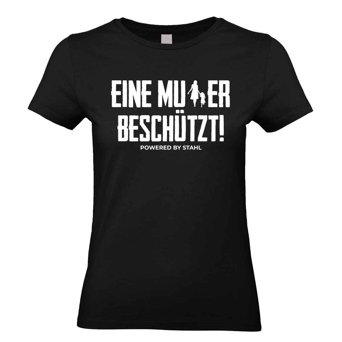 Bild von EINE MUTTER BESCHÜTZT - SHIRT [schwarz]